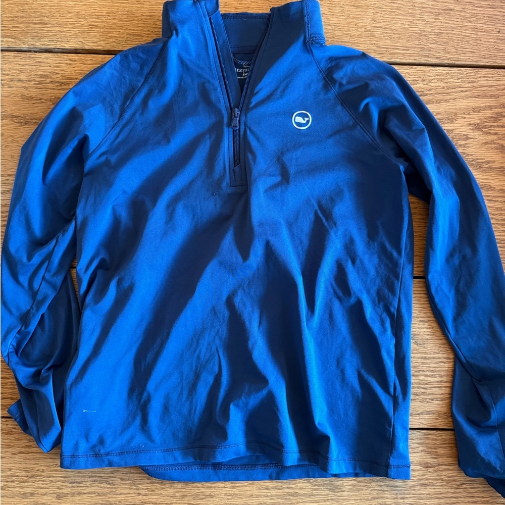 Vineyard Vines Navy Half-Zip Pullover